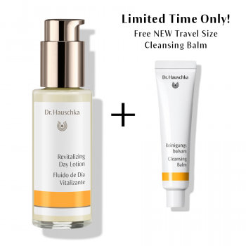 Revitalizing Day Lotion with Travel Size Cleansing Balm