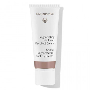 Dr. Hauschka Regenerating Neck and Décolleté Cream: Firms refines and tones mature skin Dr. Hauschka Regenerating Neck and Décolleté Cream