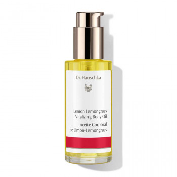 Dr. Hauschka Lemon Lemongrass Vitalizing Body Oil: activates & firms even cellulite-affected areas Dr. Hauschka Lemon Lemongrass Vitalizing Body Oil: firms even cellulite-affected areas