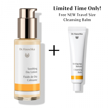 Soothing Day Lotion with Travel Size Cleansing Balm